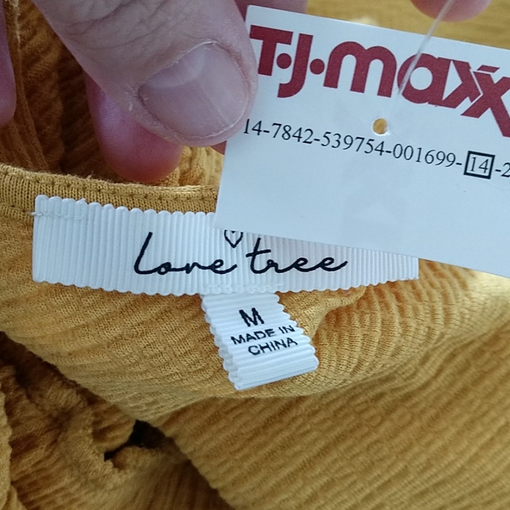 💥Host Pick💥NWT Love Tree Jumpsuit - Picture 8 of 8